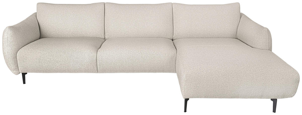 SOFFA i beige  - beige/svart, Design, metall/trä (273/75/162cm) - Best Price