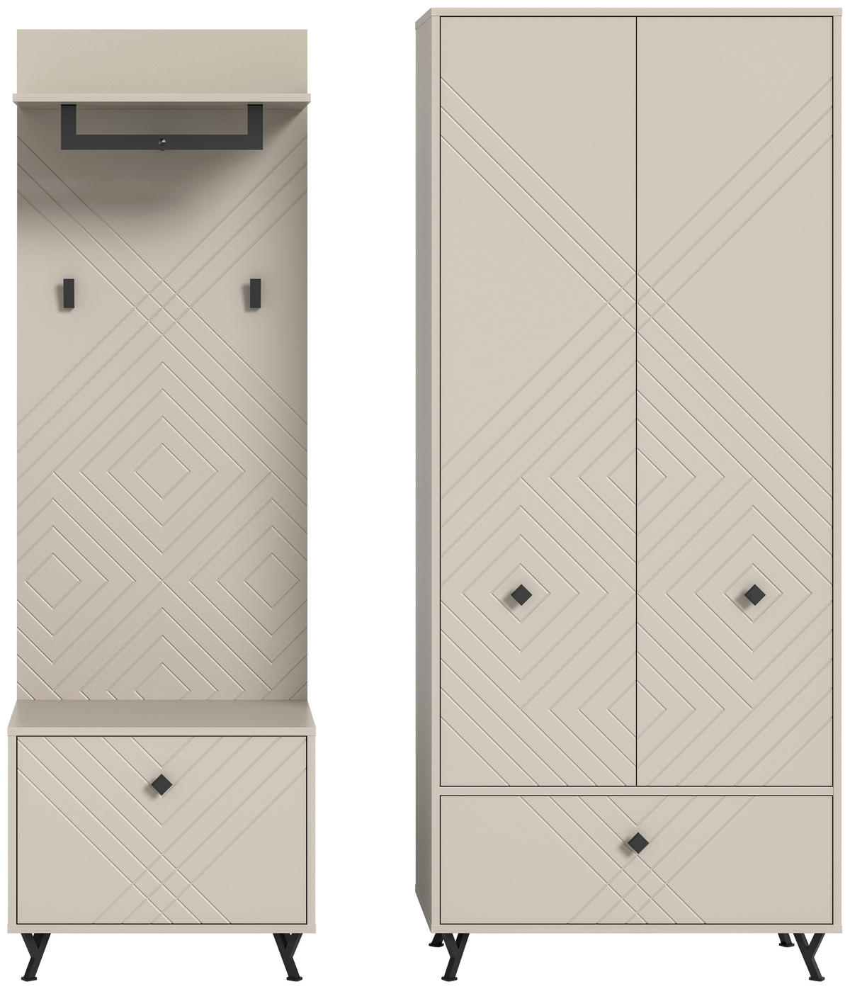 PREDSIEŇOVÝ NÁBYTOK, 195/190/35 cm - Design, kompozitné drevo (195/190/35cm) - MID.YOU
