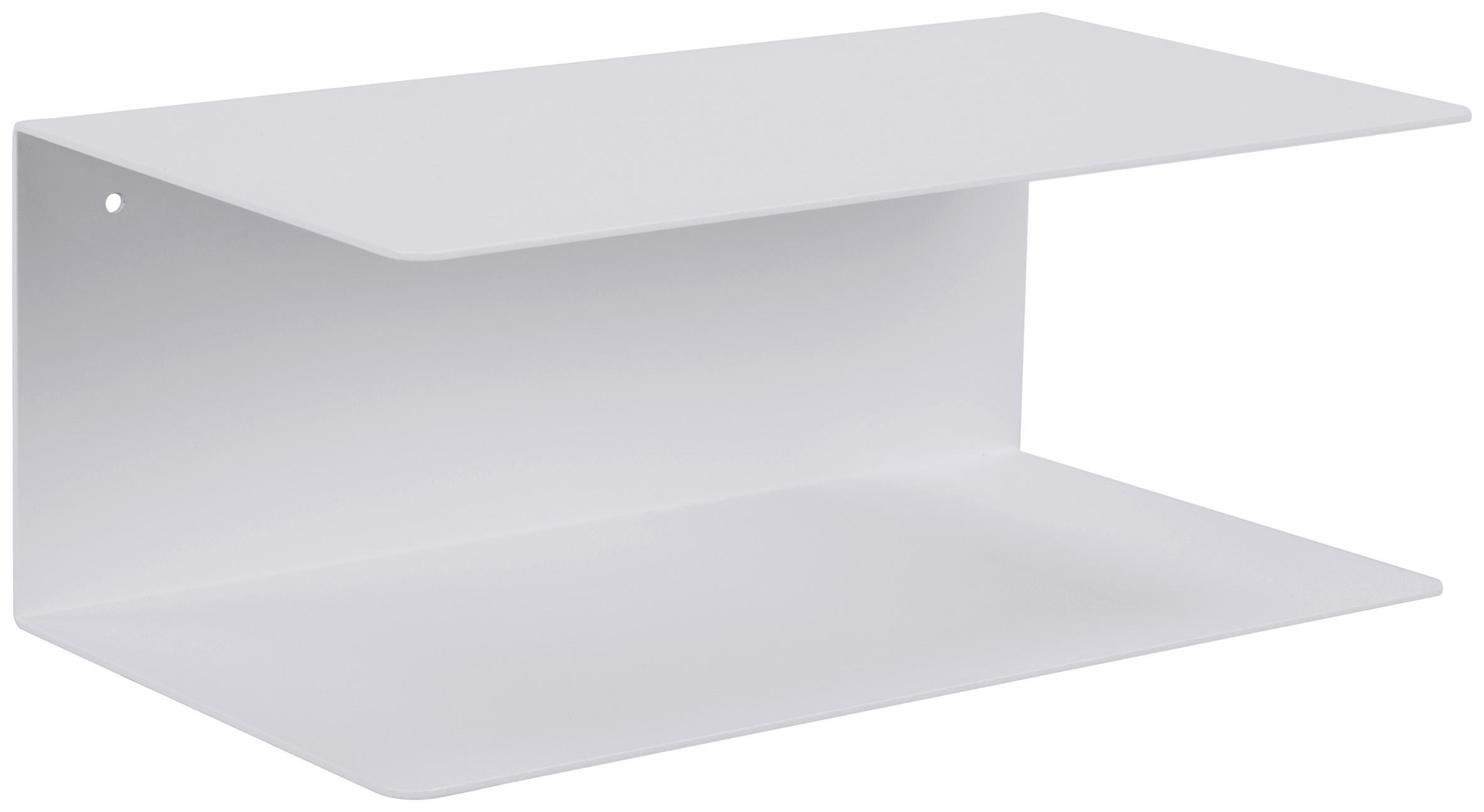 NACHTTISCH 35/14/20 cm  - Weiß, Metall (35/14/20cm)