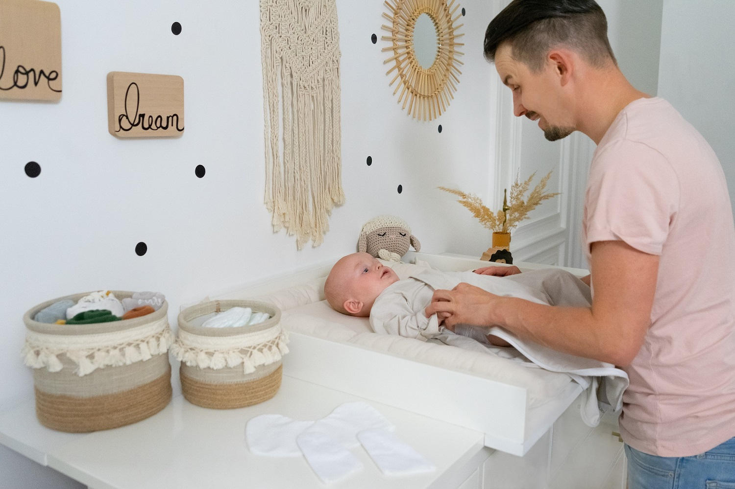 BABYSCHLAFSACKSET Baby-Mäxchen    56/62   - Hellgrau/Weiß, Basics, Textil (56/62null) - Alvi