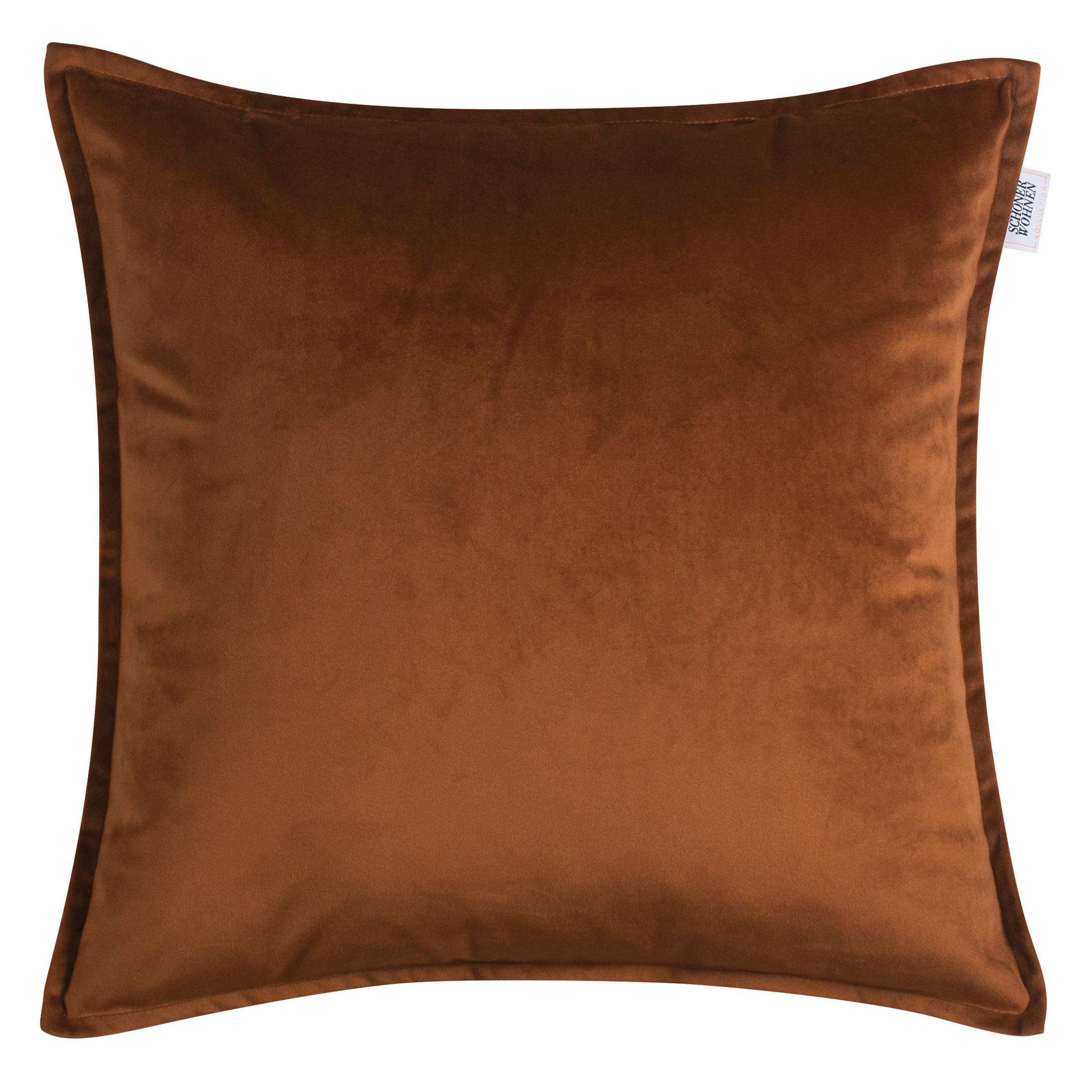 KISSENHÜLLE SW-DOLCE 45/45 cm  - Bronzefarben, Basics, Textil (45/45cm) - Schöner Wohnen
