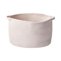 AUFBEWAHRUNGSKÖRBCHEN 27/24/38 cm     - Hellrosa, Basics, Textil (27/24/38cm) - Aquanova