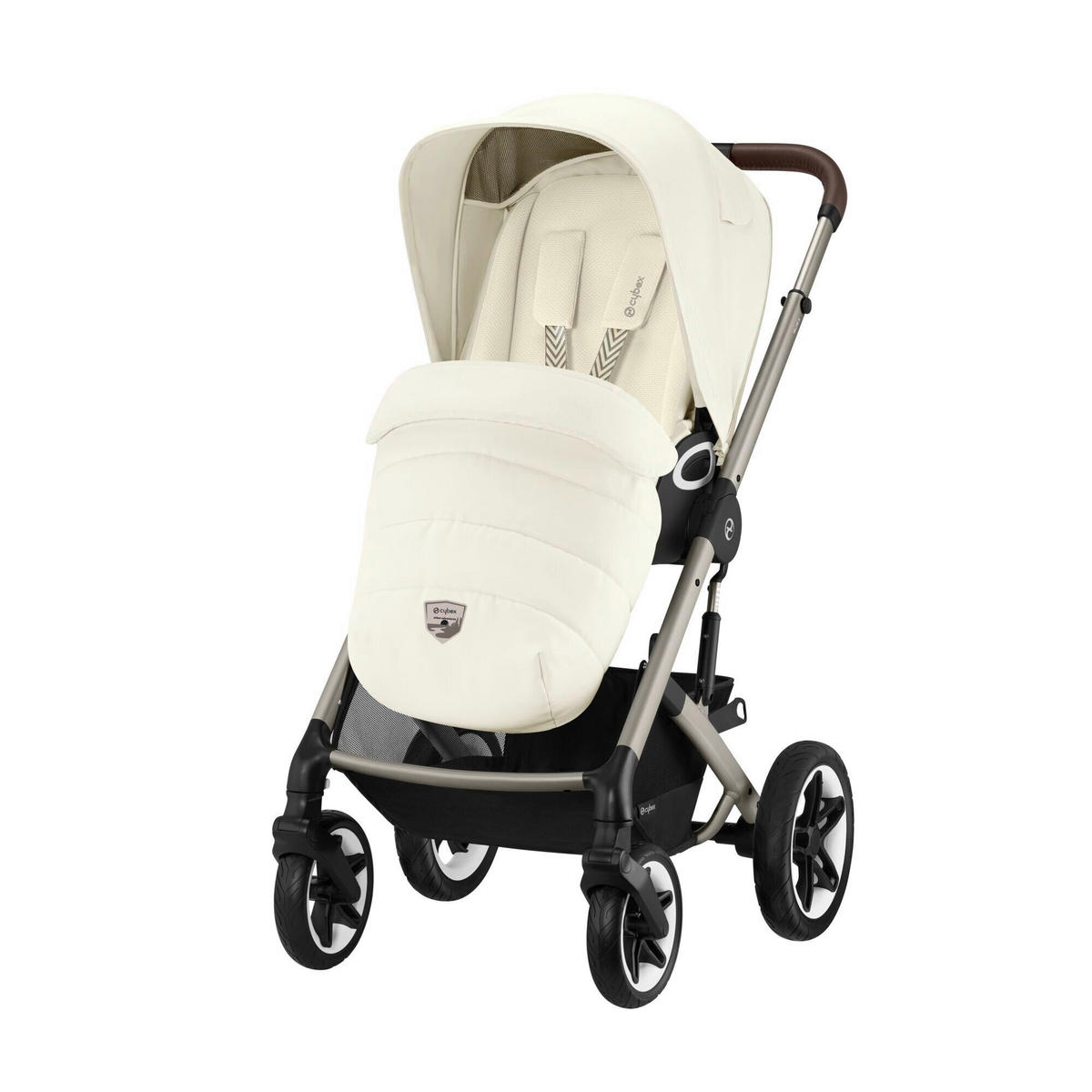 KINDERWAGEN Talos S Lux  - Taupe/Beige, Basics, Kunststoff/Metall (91/60,5/110cm) - Cybex