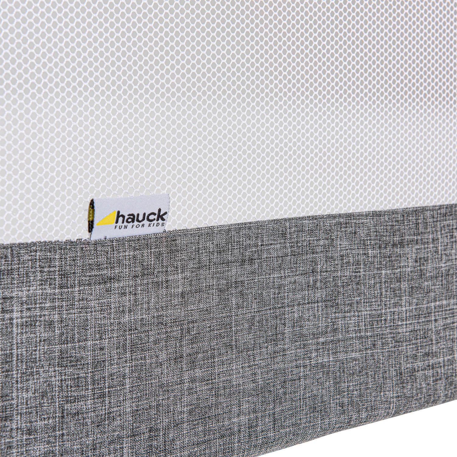 BETTSCHUTZGITTER 150/50/44 cm  - Grau, Basics, Textil (150/50/44cm) - Hauck