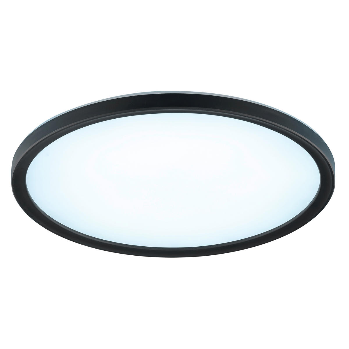 LED SVJETILJKA STROPNA  - bijela/crna, Basics, plastika (29,3/2,9/29,3cm)