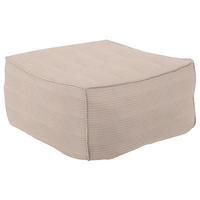 HOCKER in Textil Taupe  - Taupe, Design, Textil (86/38/86cm) - Lomoco