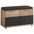 GARDEROBENBANK 85/45/40 cm - Edelstahlfarben/Eichefarben, Natur, Holzwerkstoff/Kunststoff (85/45/40cm) GARDEROBENBANK 85/45/40 cm - Edelstahlfarben/Eichefarben, Natur, Holzwerkstoff/Kunststoff (85/45/40cm)