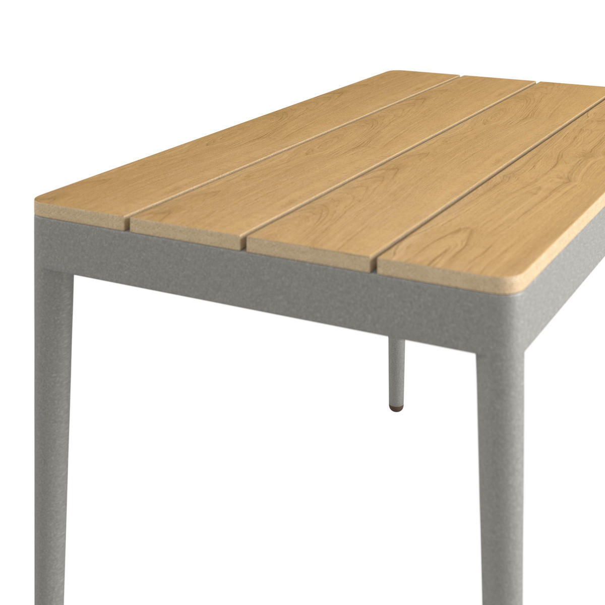 LOUNGEGARNITUR 4-teilig  - Naturfarben/Grau, Modern, Glas/Kunststoff (255/72/145cm) - Ambia Garden