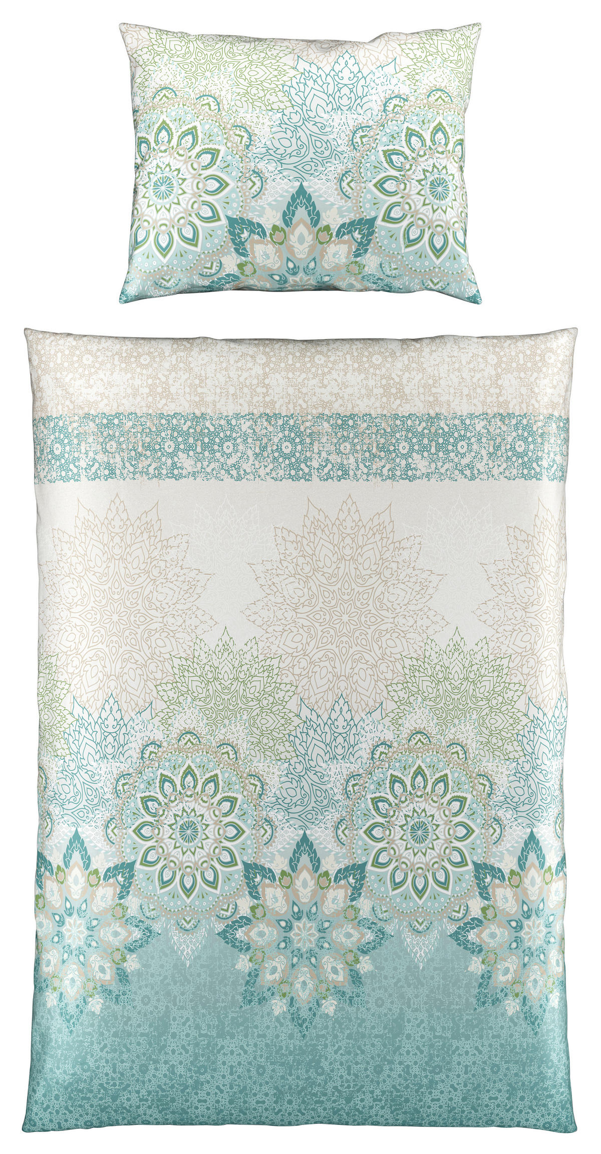 OBOUSTRANNÉ POVLEČENÍ, satén, modrá, 140/200 cm - modrá, Design, textil (140/200cm) - Esposa