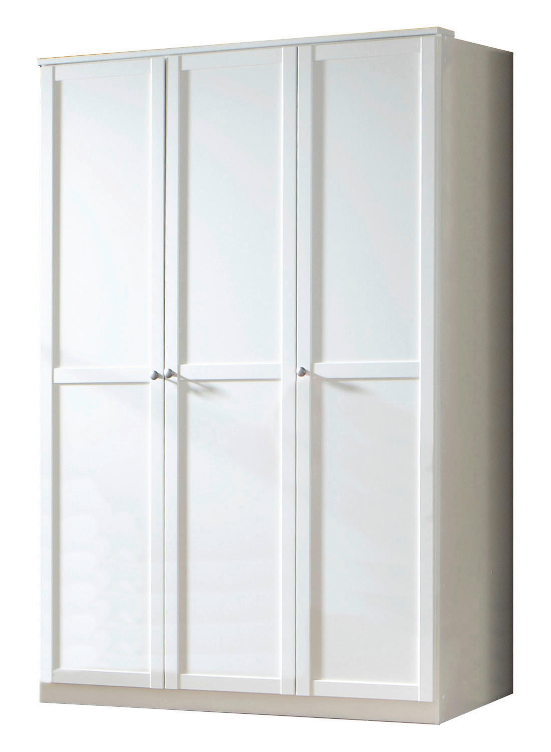 ŠATNÍ SKŘÍŇ, bílá, 135/198/58 cm