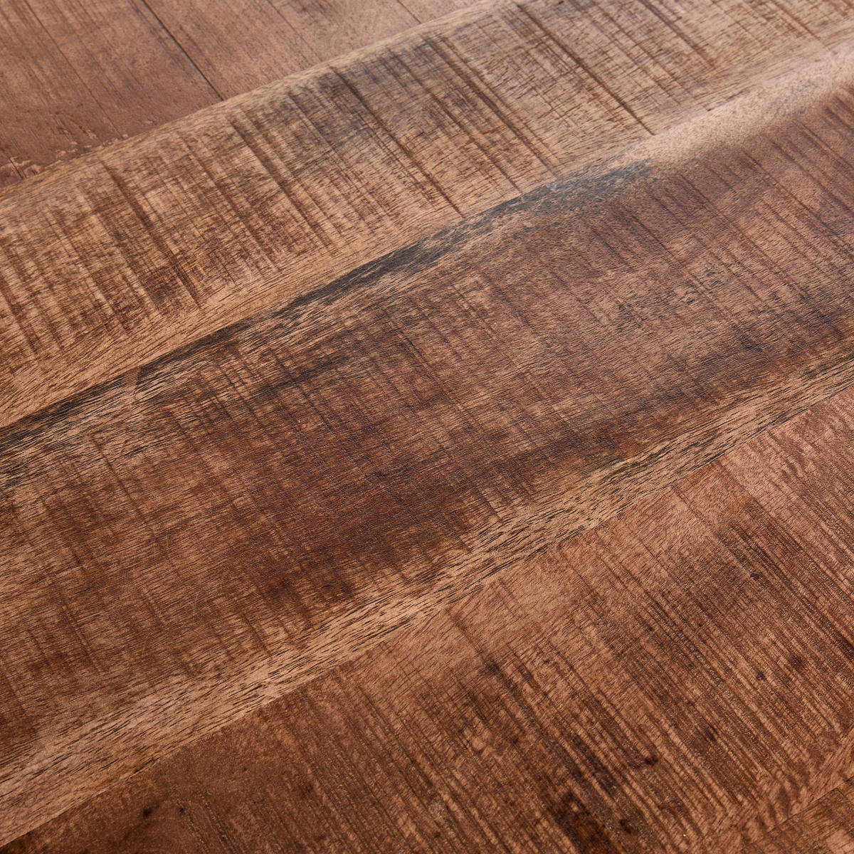 ESSTISCH Mangoholz vollmassiv rechteckig Naturfarben  - Schwarz/Naturfarben, LIFESTYLE, Holz/Metall (180/90/76cm) - Landscape