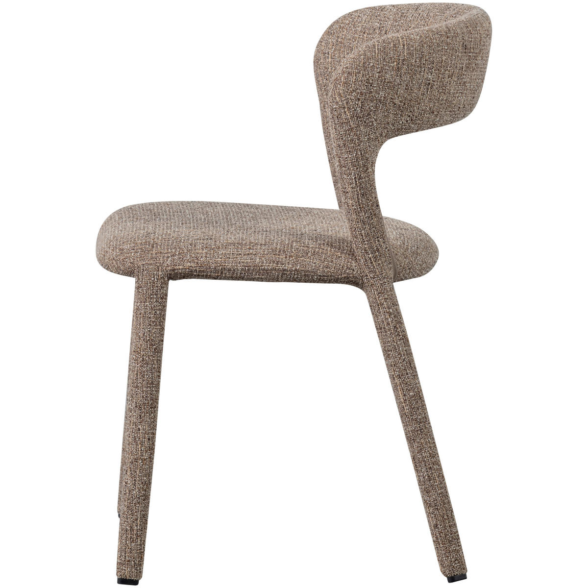 STUHL-SET 2 Stück  in Webstoff  - Sandfarben/Braun, MODERN, Textil (51/76/56cm) - Livetastic