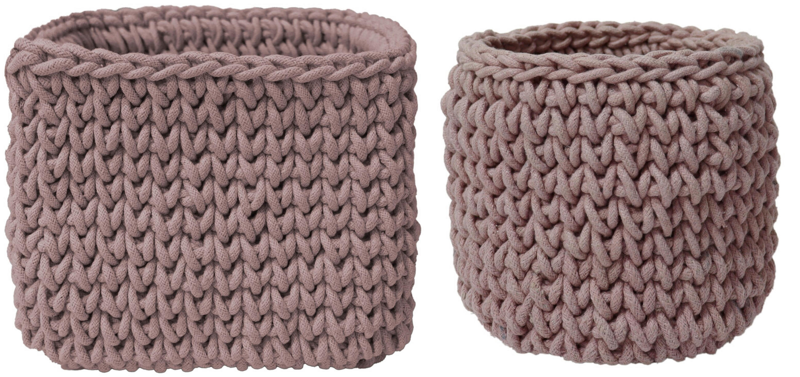 TÁROLÓKOSÁR  - pink, Basics, textil - Patinio