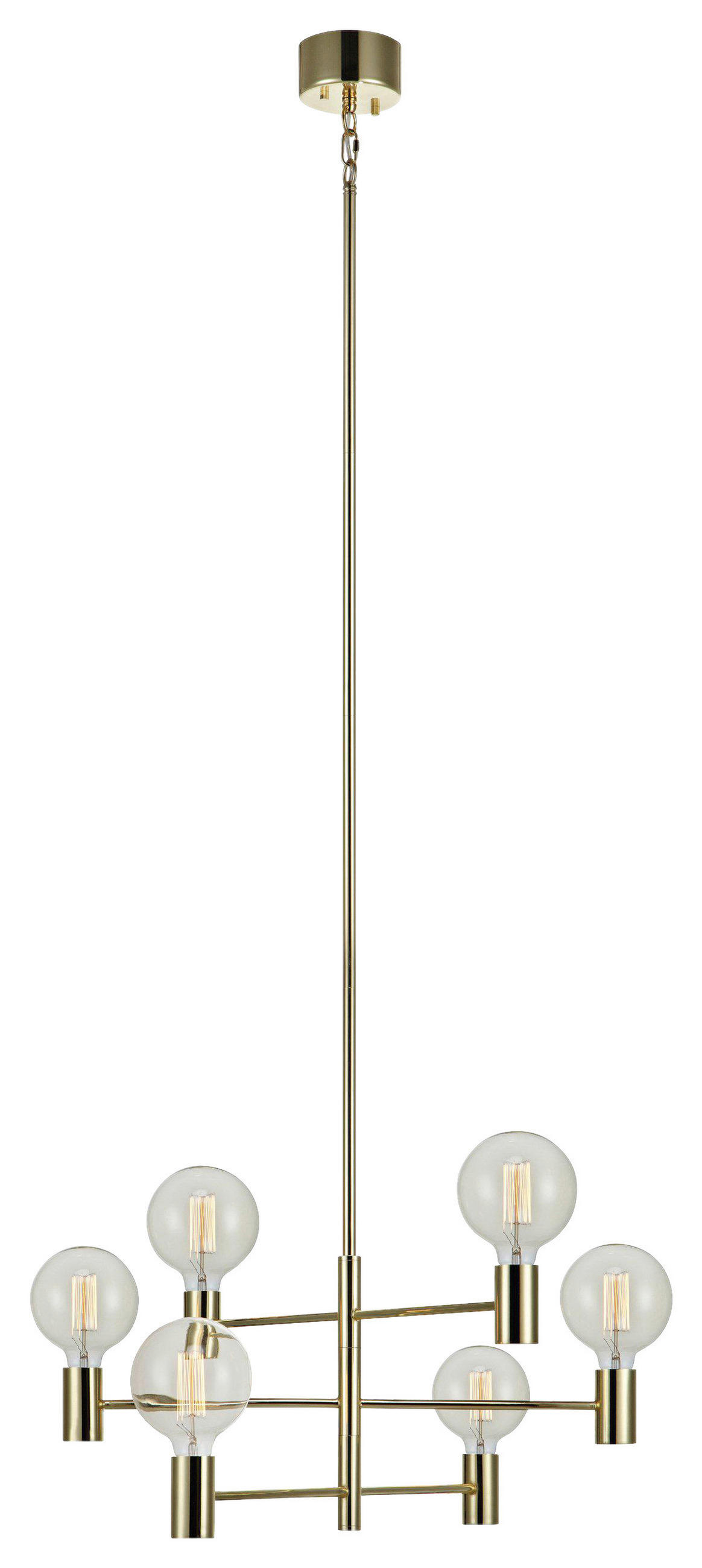 PENDELLEUCHTE 62/29,5 cm  - Messingfarben, Basics, Metall (62/29,5cm) - Markslöjd