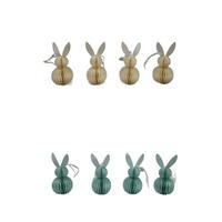 DEKOHASE - Gelb/Grün, LIFESTYLE, Papier/Textil (6,6/14cm)