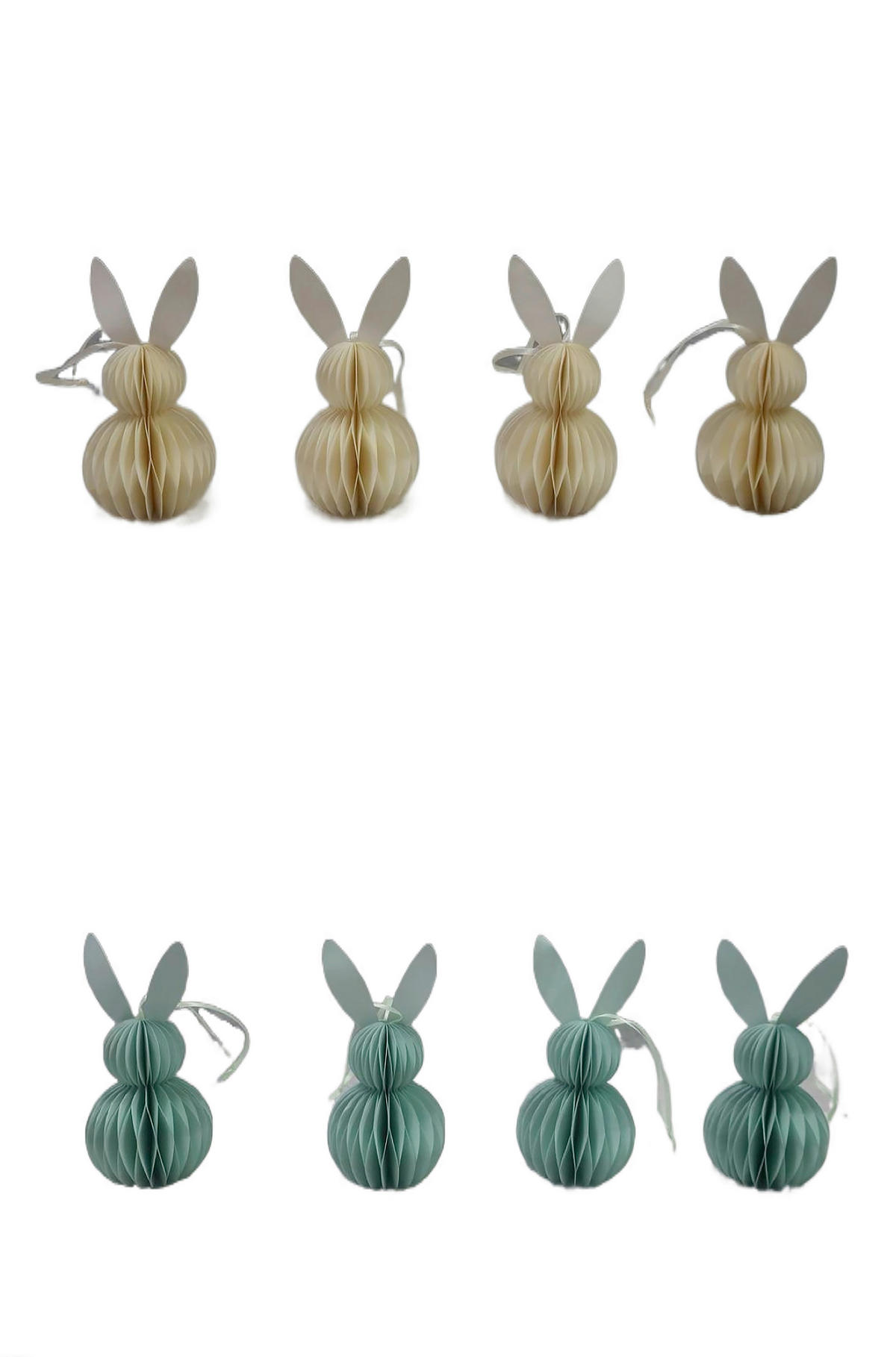 DEKOHASE - Gelb/Grün, LIFESTYLE, Papier/Textil (6,6/14cm)