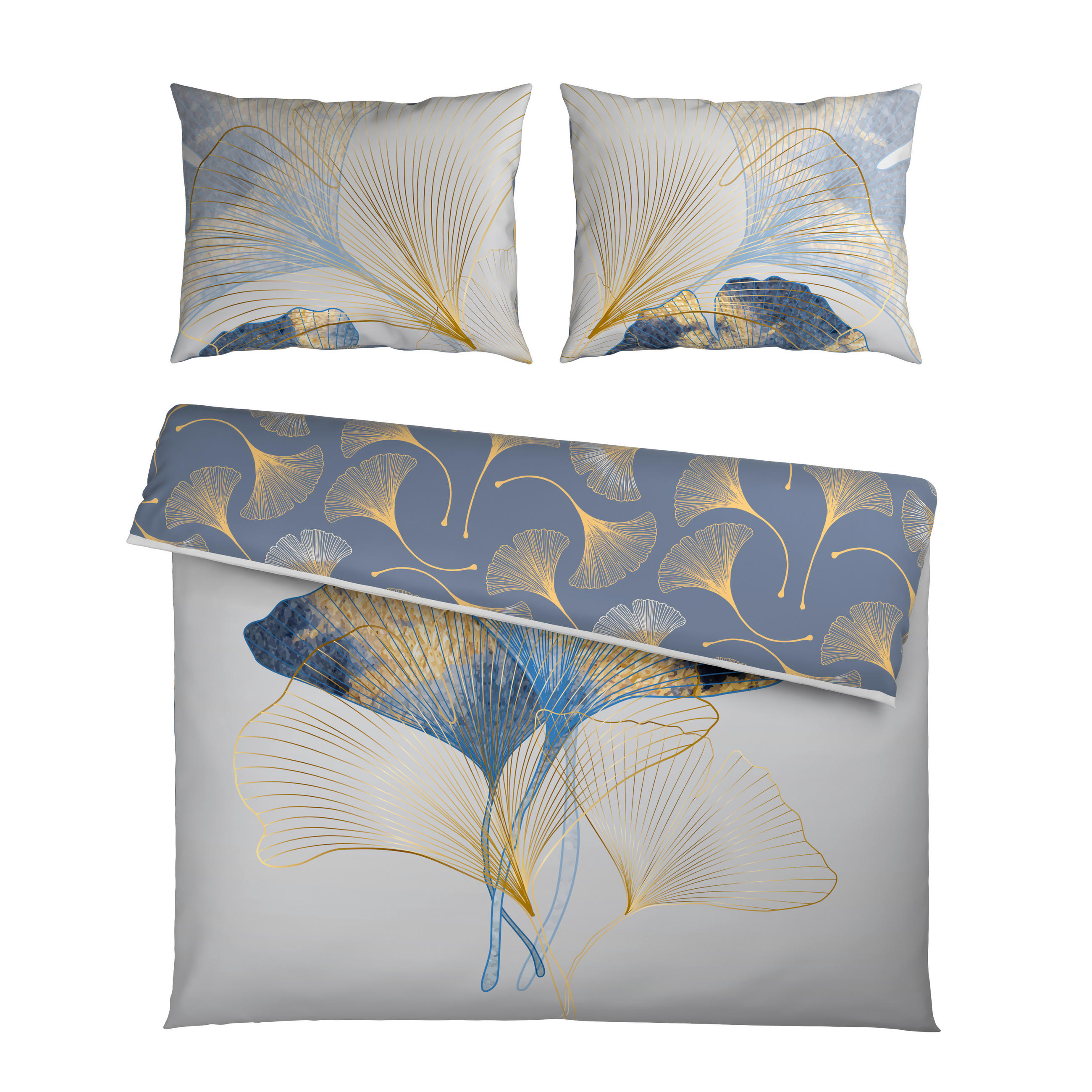 POSTELJINA S DVA LICA 200/200 cm   - siva, Basics, tekstil (200/200cm) - Esposa