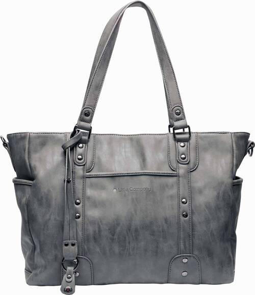 WICKELTASCHE Little Company  - Grau, Trend, Kunststoff/Textil (30/40/14cm)
