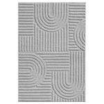 FLACHWEBETEPPICH 60/110 cm ART Silberfarben  - Silberfarben, Basics, Textil (60/110cm) - Novel