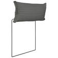KOPFSTÜTZE - Grau, KONVENTIONELL, Textil (50/25/15cm) - Carryhome