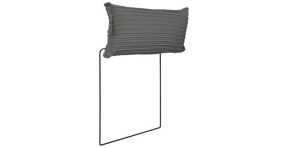 KOPFSTÜTZE - Grau, KONVENTIONELL, Textil (50/25/15cm) - Carryhome