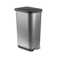 TRETEIMER Kunststoff   - Grau, Basics, Kunststoff (33.0/71.0cm) - Rotho
