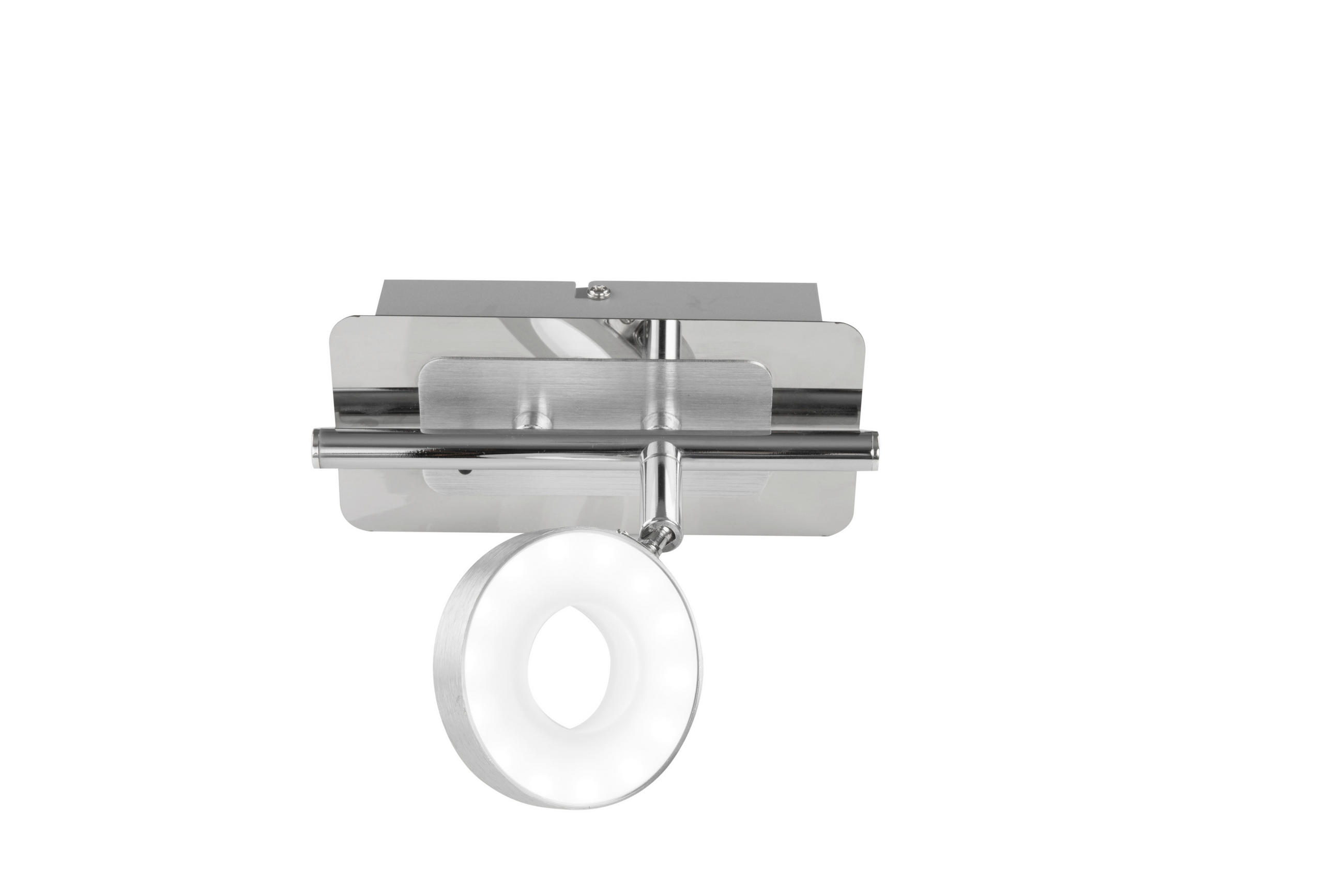 LED REFLEKTOR Inele  - boje kroma/boje aluminija, Trend, metal (17,5/9/18,5cm) - Novel