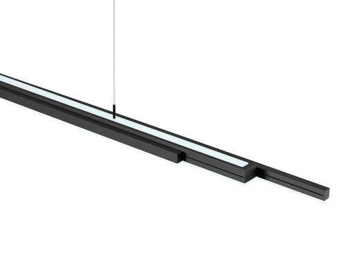 HÄNGELEUCHTE 110-203/50-180 cm   - Anthrazit, Design, Metall (110-203/50-180cm) - Bankamp