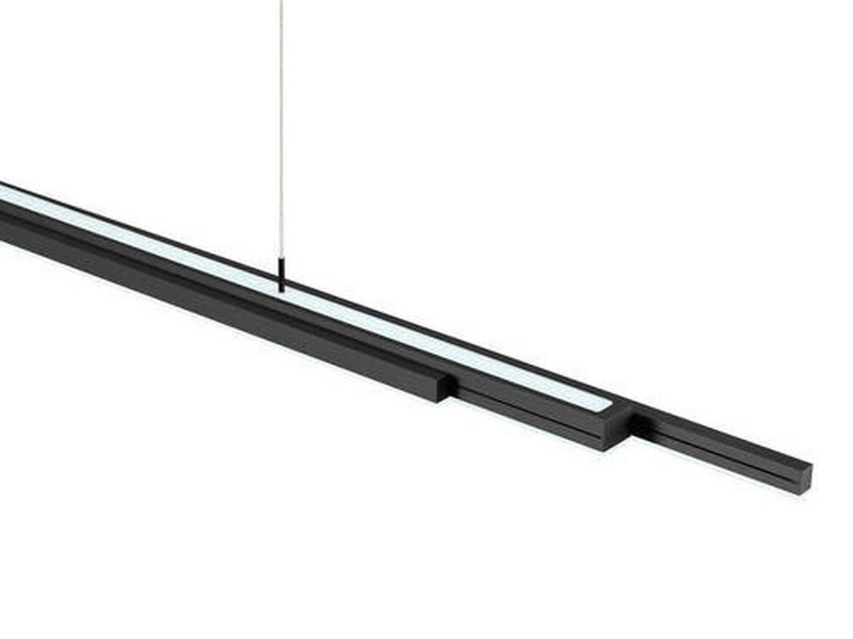 HÄNGELEUCHTE 110-203/50-180 cm   - Anthrazit, Design, Metall (110-203/50-180cm) - Bankamp