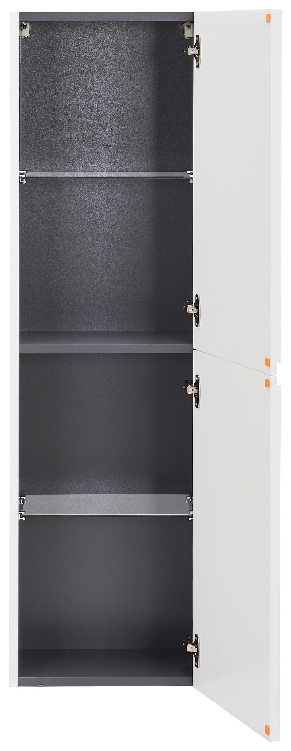 MIDISCHRANK 40/138/27 cm  - Weiß, MODERN, Glas/Holzwerkstoff (40/138/27cm) - MID.YOU