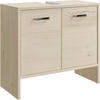 WASCHBECKENUNTERSCHRANK 60,6/54,3/28,4 cm  - Chromfarben/Pinienfarben, Basics, Holzwerkstoff (60,6/54,3/28,4cm) - Pelipal