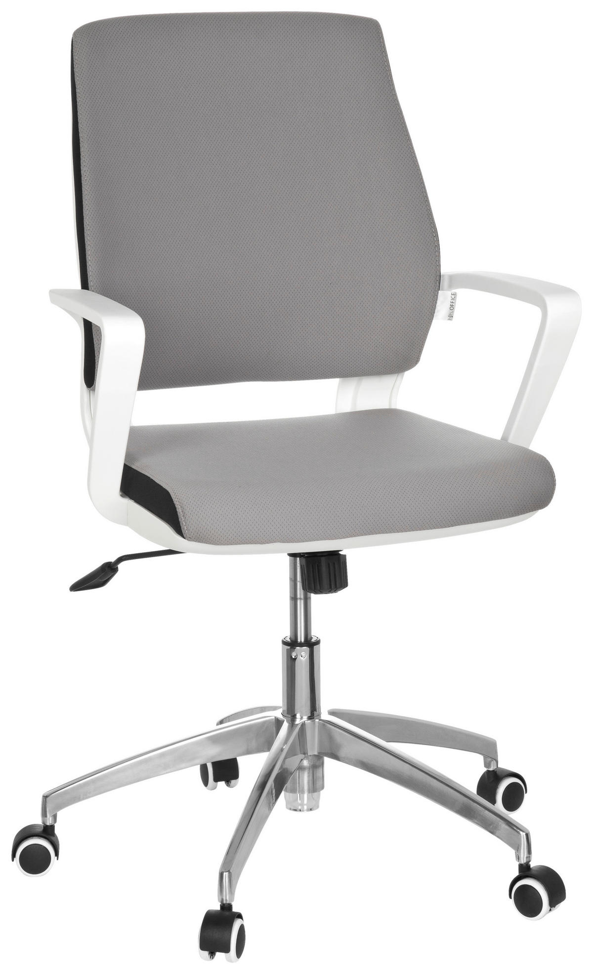 MID.YOU DREHSTUHL Flachgewebe Grau, Weiß jetzt nur online  