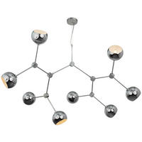 HÄNGELEUCHTE 148/110/159 cm   - Chromfarben, Trend, Metall (148/110/159cm) - Novel