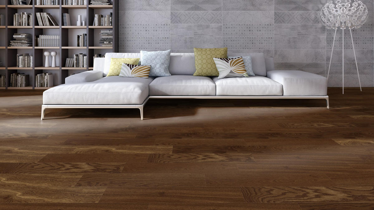 FISCHGRÄT Eiche geräuchert L Stab 750  per  m² - Eichefarben, Design, Holz (75/12,5/0,93cm) - Weitzer Parkett