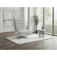RELAXAČNÍ KŘESLO, textil, barvy stříbra - černá/barvy stříbra, Basics, kov/textil (80/109/98cm) - Sit & More