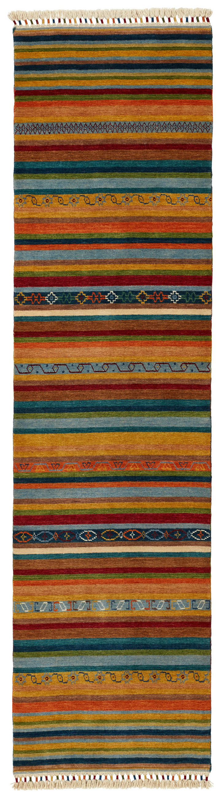 ORIENTTEPPICH 80/200 cm Waves of Rainbow Multicolor  - Multicolor, LIFESTYLE, Textil (80/200cm) - Cazaris