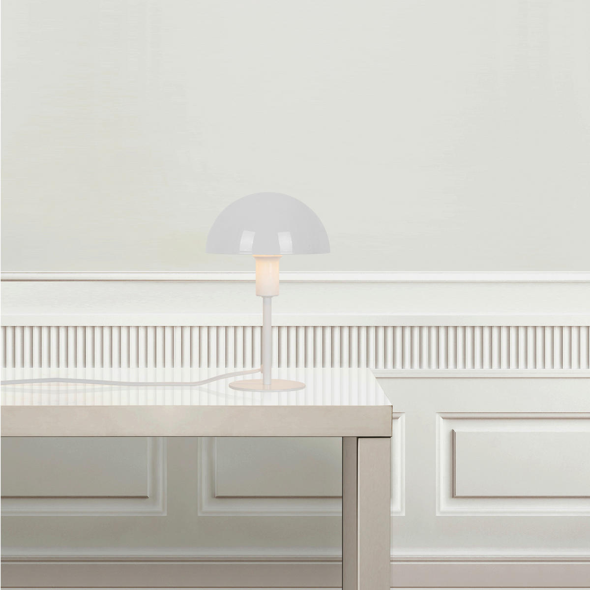 TISCHLEUCHTE 16/25 cm   - Weiß, Design, Metall (16/25cm) - Nordlux