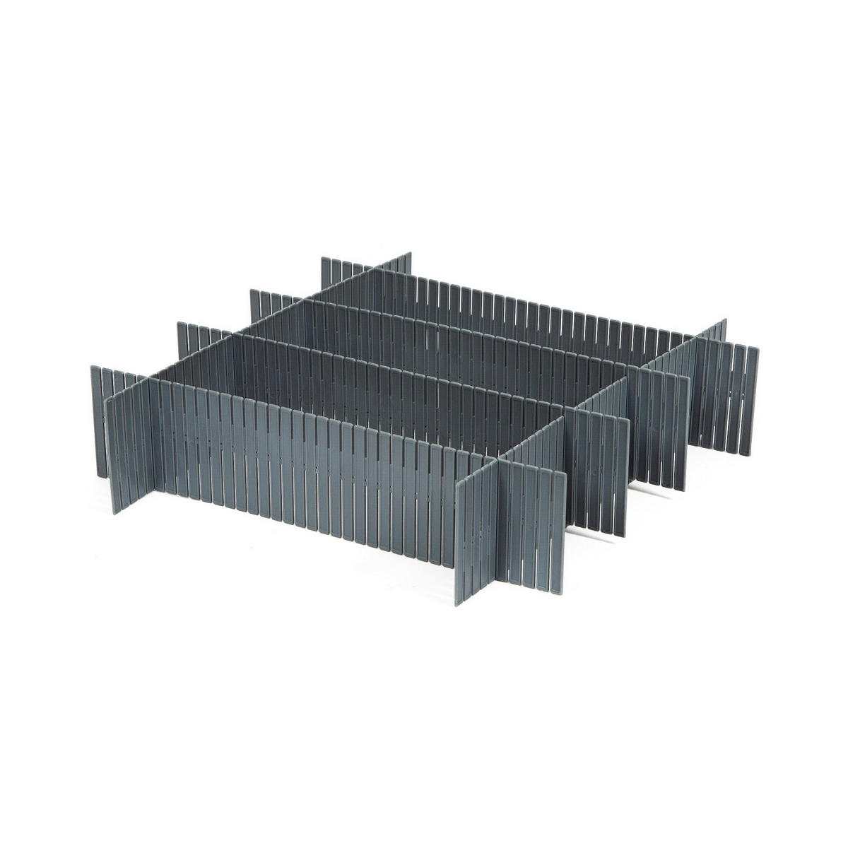 TAŠKA NA USCHOVÁNÍ - tmavě šedá, Basics, plast (44/10cm)