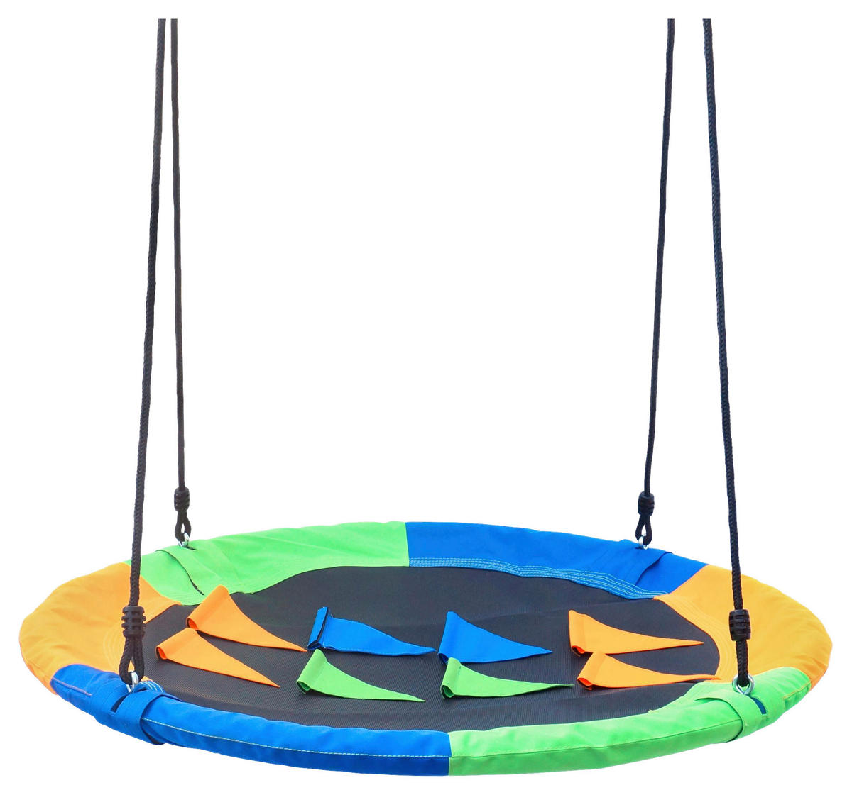 SIEŤOVÁ HOJDAČKA - viacfarebná, Trend, kov/textil (100/180cm) - My Baby Lou