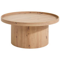 COUCHTISCH Holzwerkstoff 78/78/35 cm  - Wildeiche, Design, Holzwerkstoff (78/78/35cm) - Carryhome