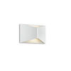 LED-WANDLEUCHTE 12/18/7 cm   - Weiß, Design, Metall (12/18/7cm) - Helestra