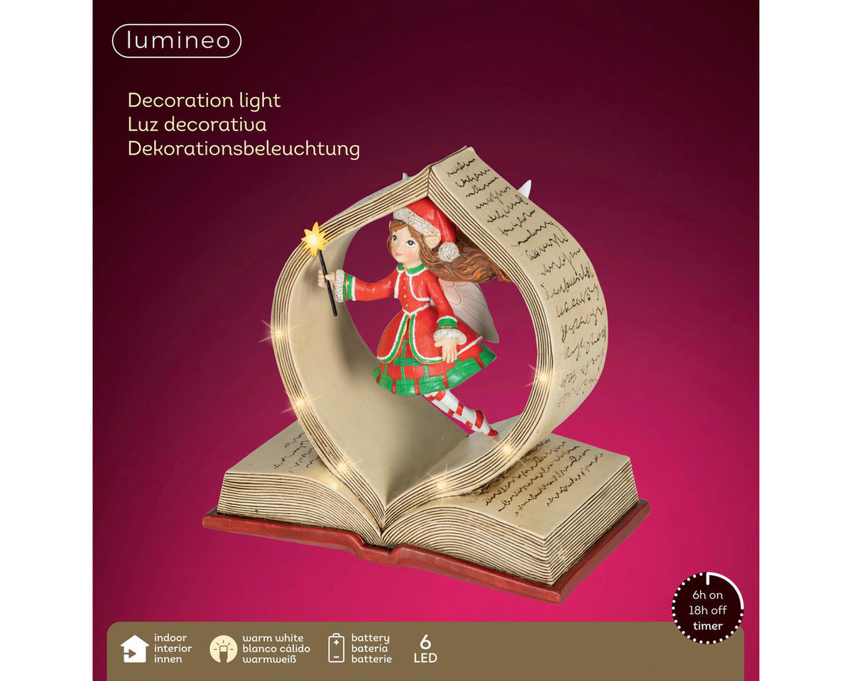 LED-DEKOLEUCHTE 14/24/23.5 cm  - Multicolor, Basics, Kunststoff (14/24/23.5cm)