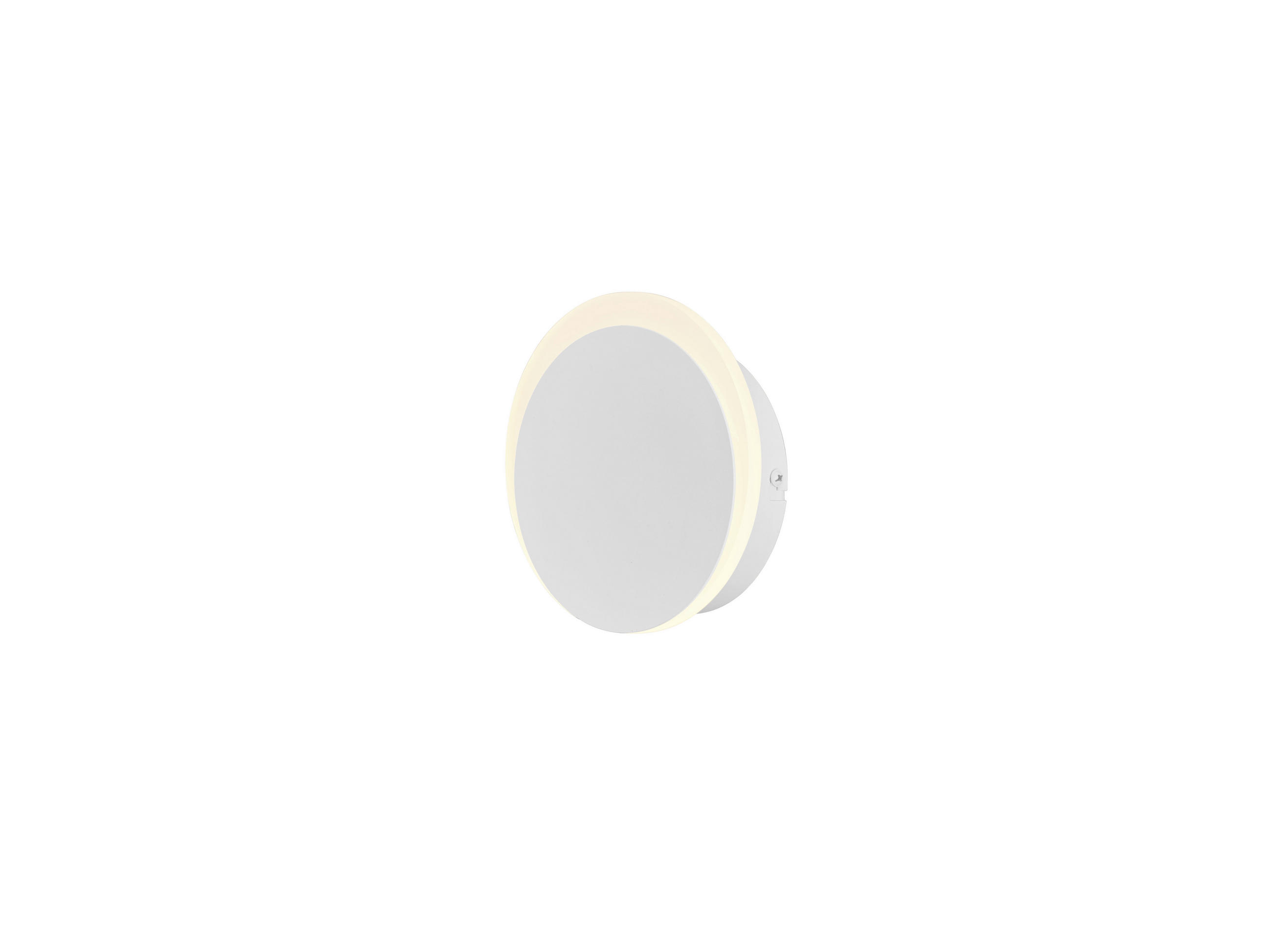 LED-WANDLEUCHTE 15 cm  - Weiß, Basics, Metall (15cm) - Hell