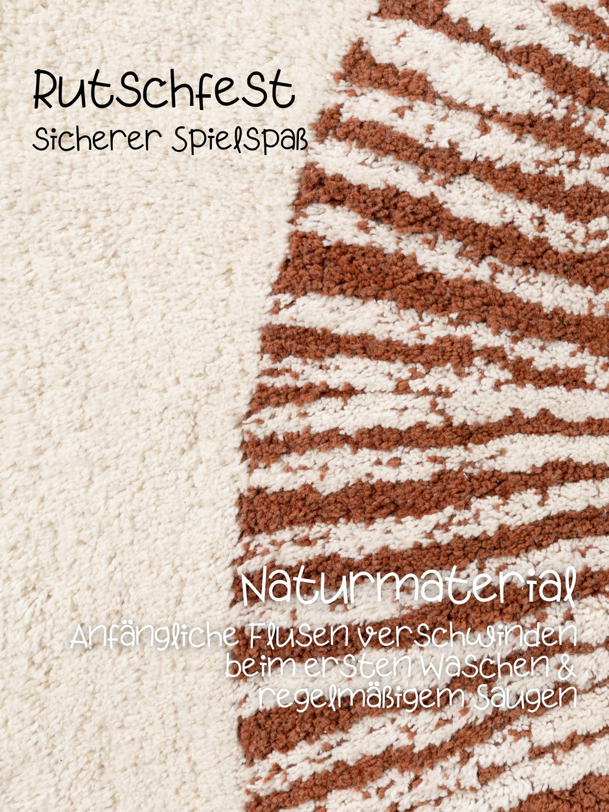KINDERTEPPICH 140/200 cm Snuggle Leander Tier  - Multicolor/Creme, Basics, Kunststoff/Textil (140/200cm) - Hanse Home