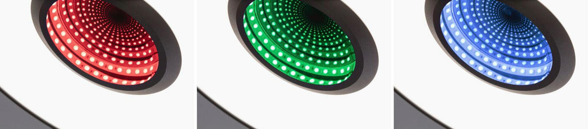 DECKENLEUCHTE Spaceglow 40/6 cm   - Basics (40/6cm) - Paulmann