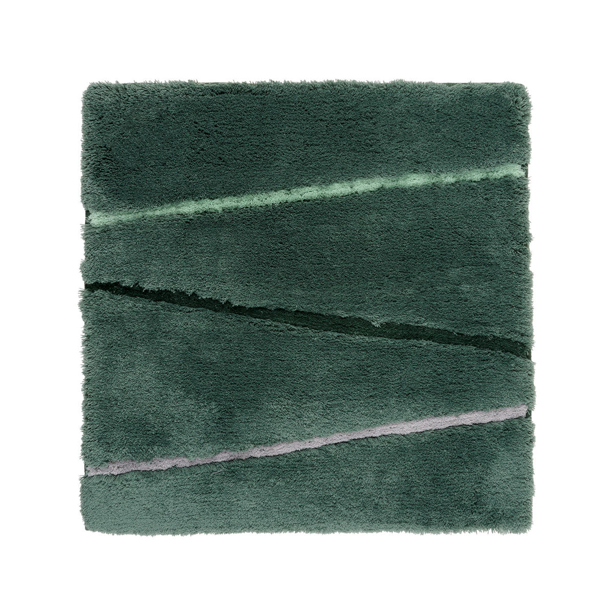 BADEMATTE Mintgrün 60/60 cm  - Mintgrün, Basics, Naturmaterialien/Textil (60/60cm) - Dieter Knoll