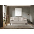 SCHLAFSOFA in Cord Beige  - Beige/Schwarz, Design, Textil/Metall (193/85/88cm) - Novel