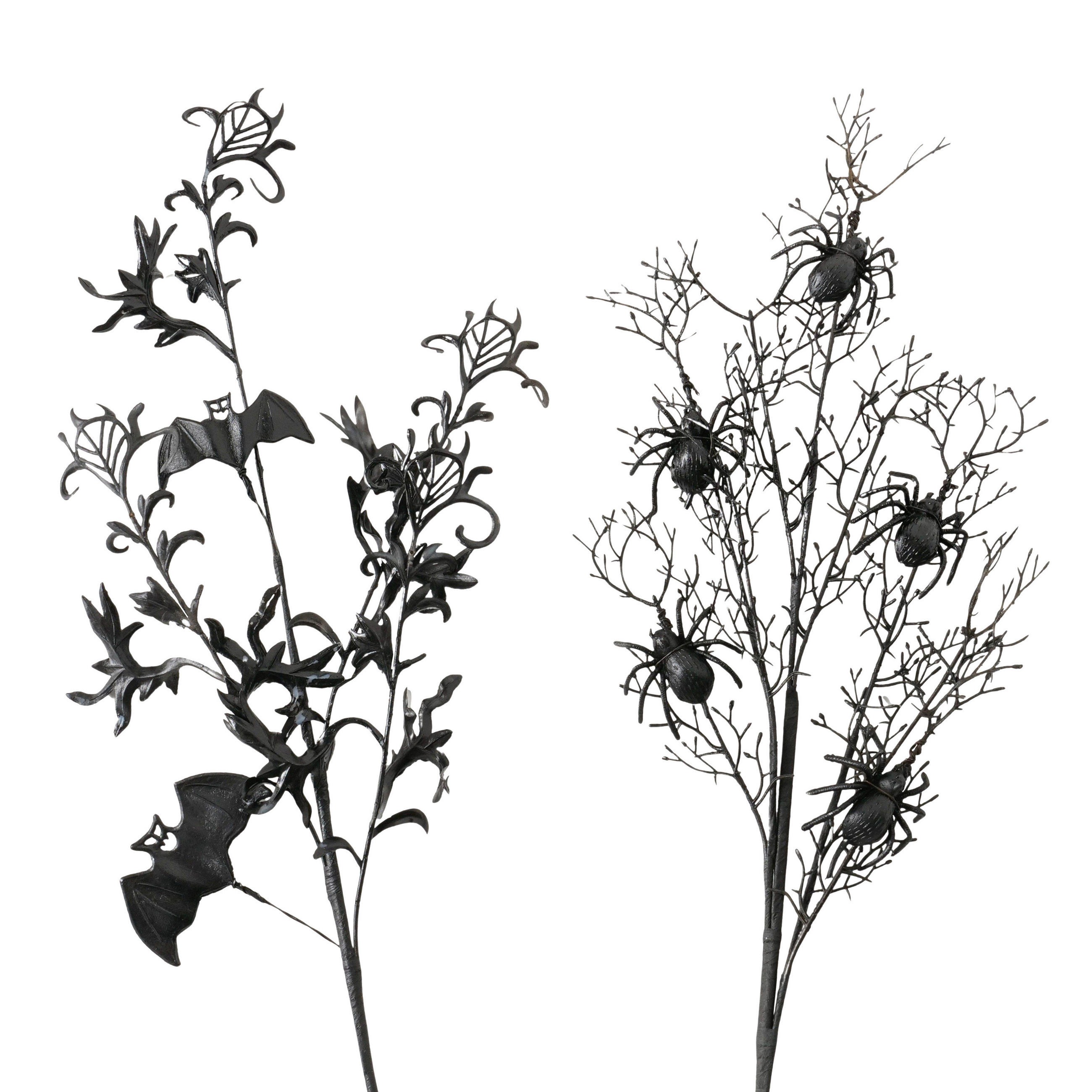 DEKOPFLANZE  - Schwarz, Basics, Kunststoff (79/22/5cm)