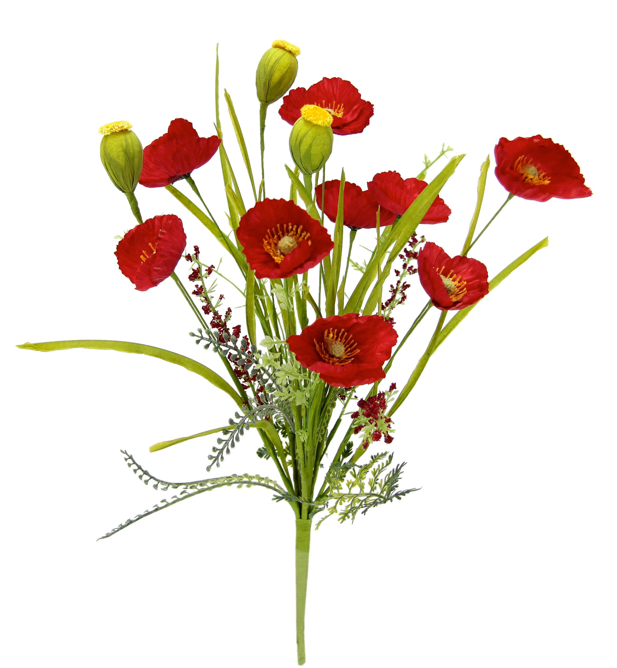 MOHN  - Rot, Basics (47cm)