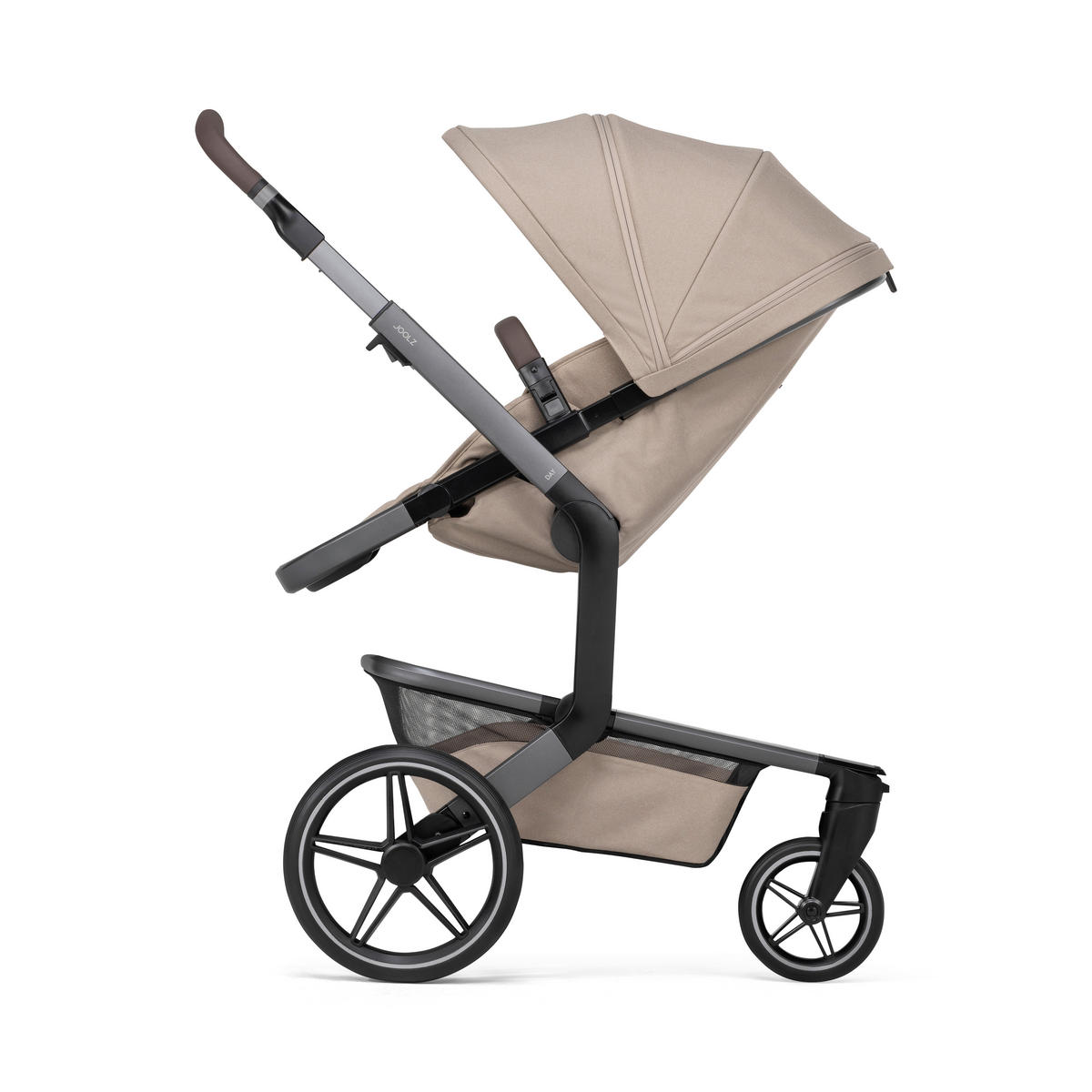KINDERWAGEN  Day 5  Sandy Taupe  - Taupe/Grau, Basics, Textil/Metall (94/60/113cm) - Joolz